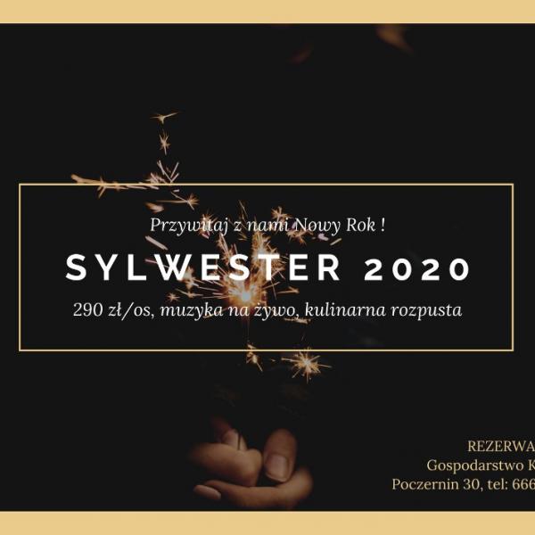 Plakat SYLWESTER 2020